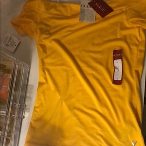 Yellow Guess Shirt